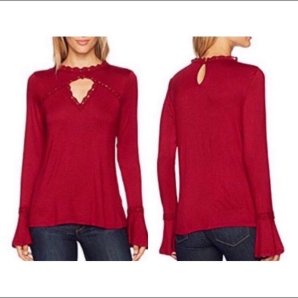 Adrianna Papell Long Sleeve Top